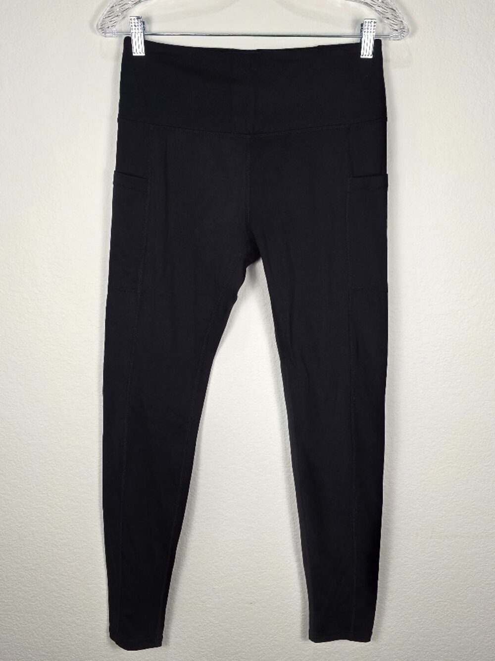 Alaskan Apparel Black High Waisted Leggings with Pockets XL